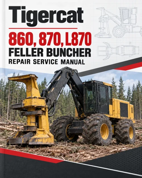 Tigercat 860, 870, L870 Feller Buncher Repair Service Manual Tigercat 860, 870, L870 Feller Buncher Repair Service Manual