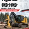 Tigercat X822C, LX822C, X830C, LX830C Feller Buncher Repair Service Manual Tigercat X822C, LX822C, X830C, LX830C Feller Buncher Repair Service Manual