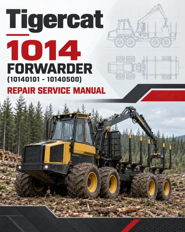 Tigercat 1014 Forwarder Repair Service Manual (10140101 - 10140500) Tigercat 1014 Forwarder Repair Service Manual (10140101 - 10140500)