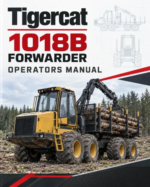 Tigercat 1018B Forwarder Operators Manual