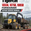 Tigercat 1055B, 1075B, 1085B Forwarder Repair Service Manual Tigercat 1055B, 1075B, 1085B Forwarder Repair Service Manual
