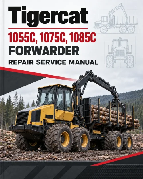 Tigercat 1055C, 1075C, 1085C Forwarder Repair Service Manual Tigercat 1055C, 1075C, 1085C Forwarder Repair Service Manual