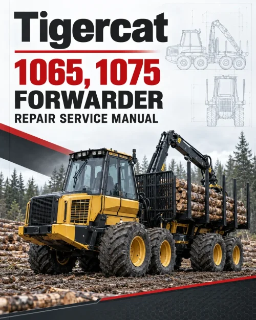 Tigercat 1065, 1075 Forwarder Repair Service Manual Tigercat 1065, 1075 Forwarder Repair Service Manual
