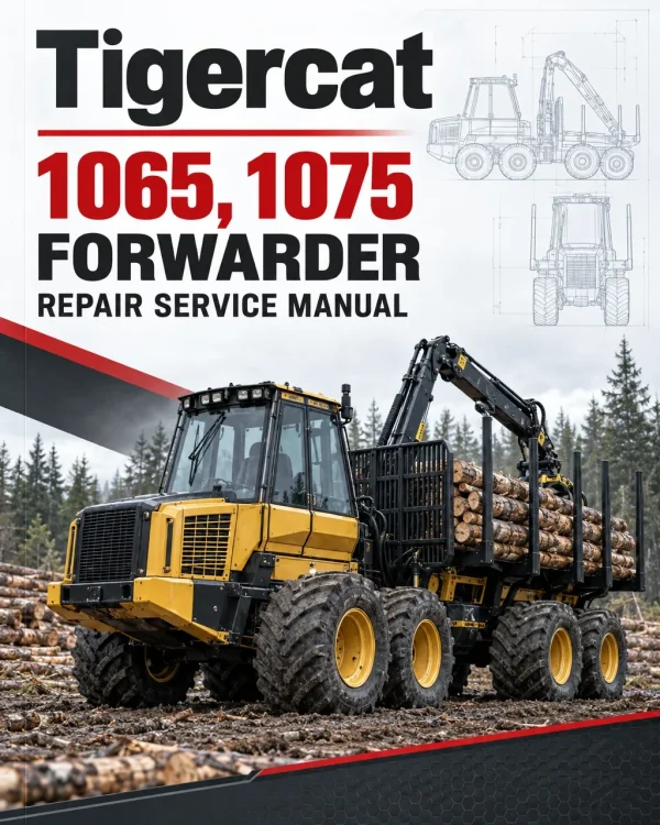 Tigercat 1065, 1075 Forwarder Repair Service Manual Tigercat 1065, 1075 Forwarder Repair Service Manual