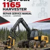 Tigercat 1165 Harvester Repair Service Manual (11650101 - 11650500)