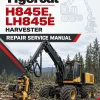 Tigercat H845E, LH845E Harvester Repair Service Manual