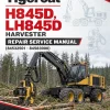 Tigercat H845D, LH845D Harvester Repair Service Manual (84532501 - 84583000)