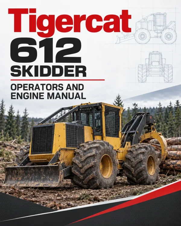 Tigercat 612 Skidder Operators and Engine Manual Tigercat 612 Skidder Operators and Engine Manual