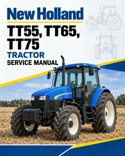 New Holland TT55, TT65, TT75 Tractor Service Manual New Holland TT55, TT65, TT75 Tractor Service Manual