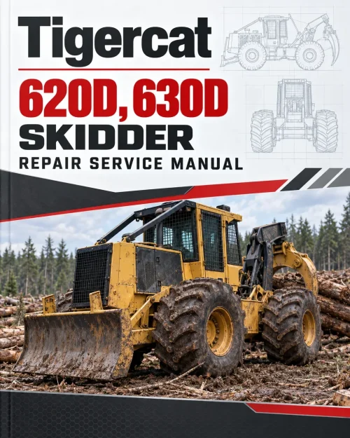 Tigercat 620D, 630D Skidder Repair Service Manual Tigercat 620D, 630D Skidder Repair Service Manual