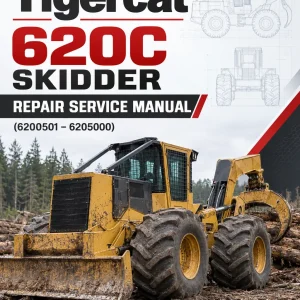 Tigercat 620C Skidder Repair Service Manual (6200501 – 6205000) Tigercat 620C Skidder Repair Service Manual (6200501 – 6205000)