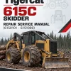 Tigercat 615C Skidder Repair Service Manual (6150101 - 6151000)