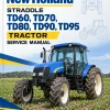 New Holland Straddle TD60, TD70, TD80, TD90, TD95 Tractor Service Manual