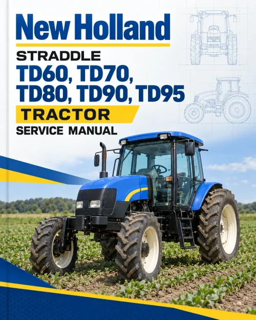 New Holland Straddle TD60, TD70, TD80, TD90, TD95 Tractor Service Manual New Holland Straddle TD60, TD70, TD80, TD90, TD95 Tractor Service Manual