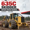 Tigercat 635C Skidder Repair Service Manual (6350501 – 6351000) Tigercat 635C Skidder Repair Service Manual (6350501 – 6351000)