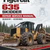 Tigercat 635 Skidder Repair Service Manual (6350101 – 6350499)