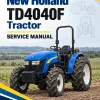 New Holland TD4040F Tractor Service Manual New Holland TD4040F Tractor Service Manual