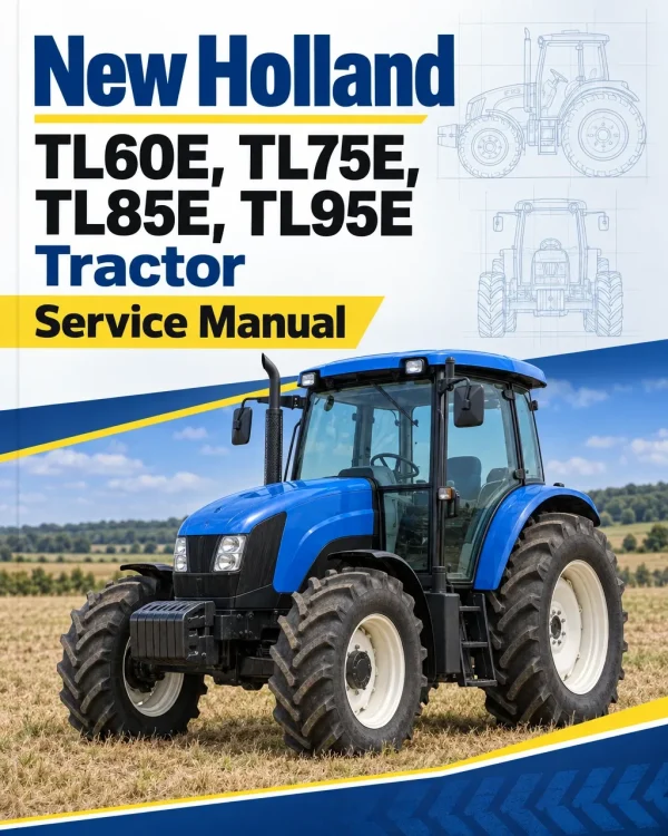 New Holland TL60E, TL75E, TL85E, TL95E Tractor Service Manual