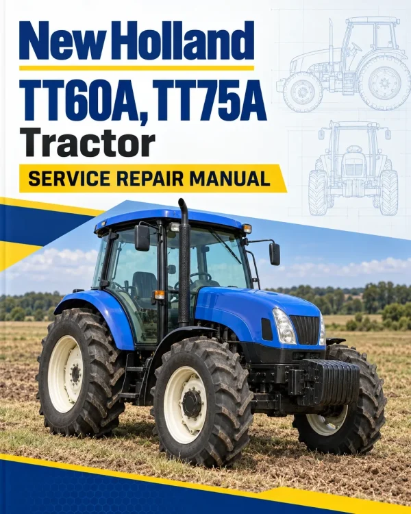 New Holland TT60A, TT75A Tractor Service Manual New Holland TT60A, TT75A Tractor Service Manual