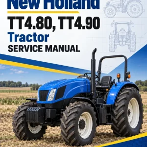 New Holland TT4.80, TT4.90 Tractor Service Manual New Holland TT4.80, TT4.90 Tractor Service Manual
