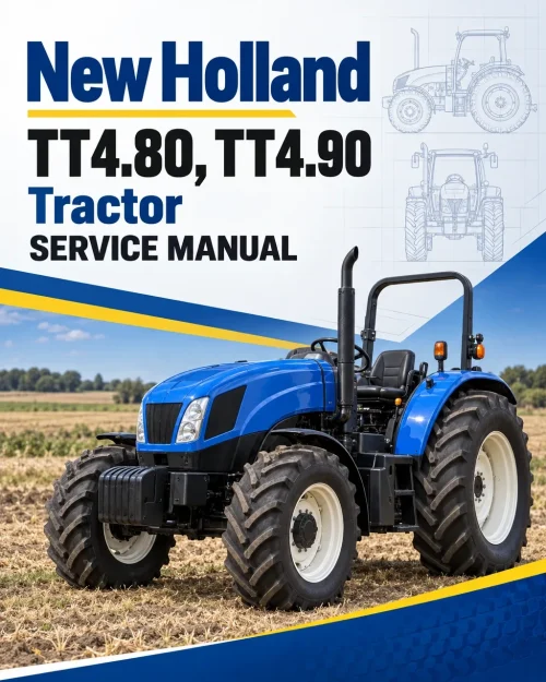 New Holland TT4.80, TT4.90 Tractor Service Manual New Holland TT4.80, TT4.90 Tractor Service Manual