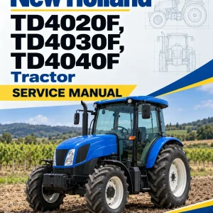 New Holland TD4020F, TD4030F, TD4040F Tractor Service Manual New Holland TD4020F, TD4030F, TD4040F Tractor Service Manual