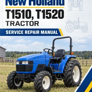 New Holland T1510, T1520 Tractor Service Manual