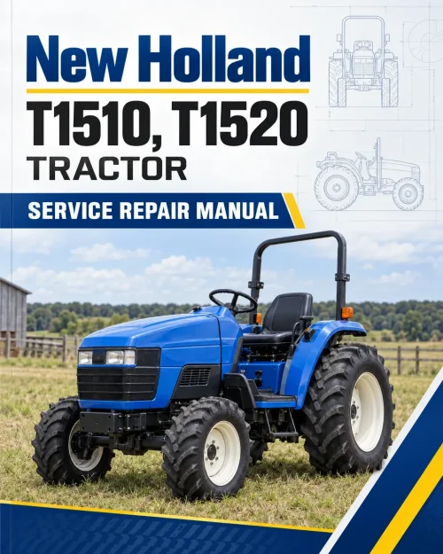 New Holland T1510, T1520 Tractor Service Manual New Holland T1510, T1520 Tractor Service Manual