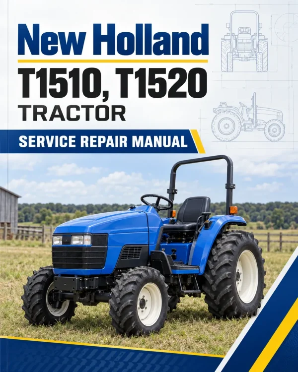New Holland T1510, T1520 Tractor Service Manual