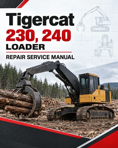 Tigercat 230, 240 Loader Repair Service Manual Tigercat 230, 240 Loader Repair Service Manual