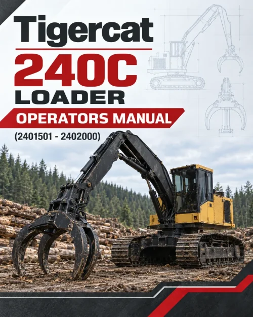 Tigercat 240C Loader Operators Manual (2401501 - 2402000) Tigercat 240C Loader Operators Manual (2401501 - 2402000)