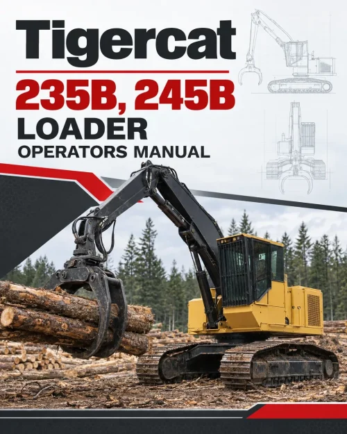 Tigercat 235B, 245B Loader Operators Manual Tigercat 235B, 245B Loader Operators Manual