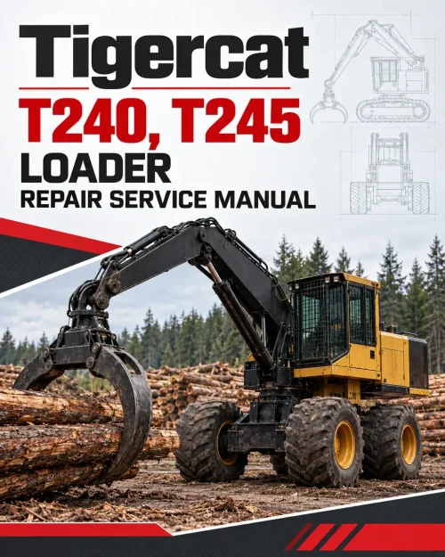 Tigercat T240, T245 Loader Repair Service Manual Tigercat T240, T245 Loader Repair Service Manual