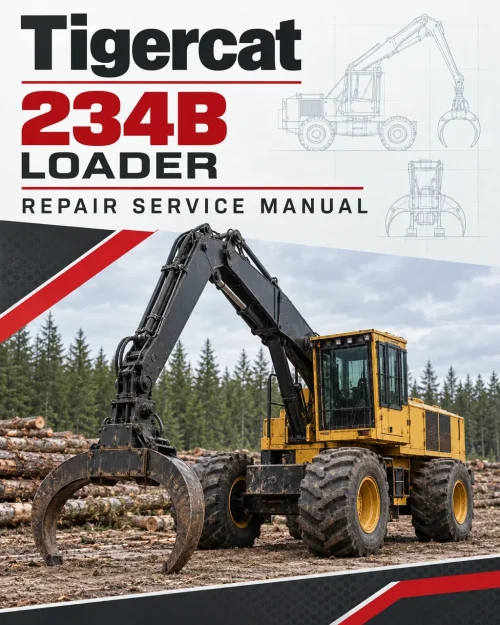 Tigercat 234B Loader Repair Service Manual Tigercat 234B Loader Repair Service Manual