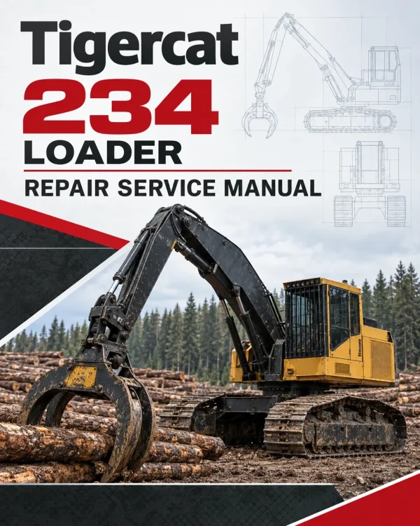 Tigercat 234 Loader Repair Service Manual