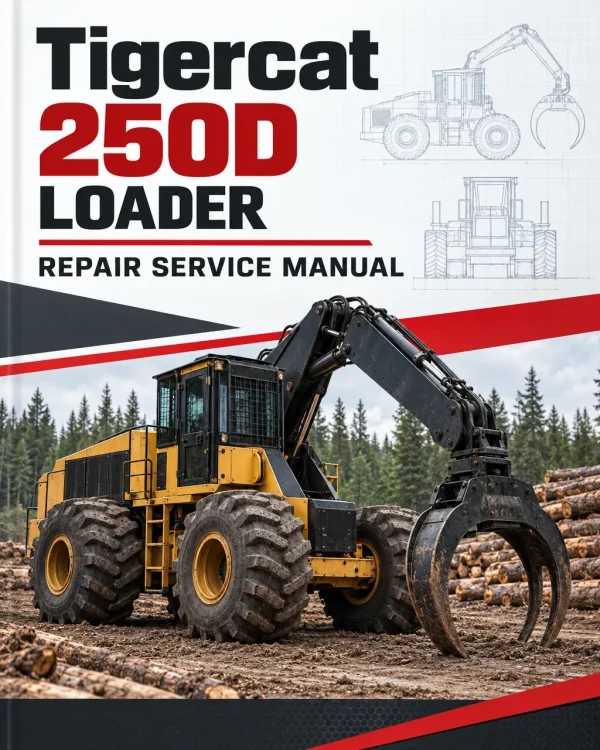 Tigercat 250D Loader Repair Service Manual