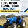 New Holland TC18, TC18D, TC21D, TD24D Tractor Service Manual New Holland TC18, TC18D, TC21D, TD24D Tractor Service Manual