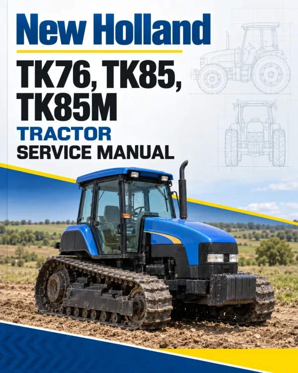 New Holland TK76, TK85, TK85M Tractor Service Manual