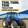 New Holland TS90, TS100, TS110 Tractor Service Manual New Holland TS90, TS100, TS110 Tractor Service Manual