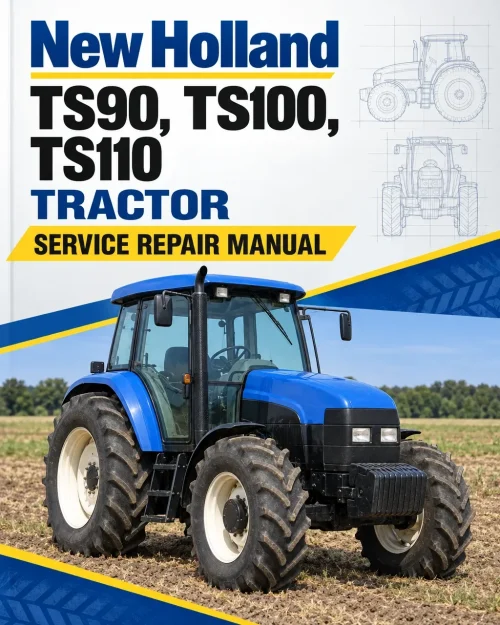 New Holland TS90, TS100, TS110 Tractor Service Manual New Holland TS90, TS100, TS110 Tractor Service Manual