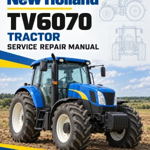 New Holland TV6070 Tractor Service Manual New Holland TV6070 Tractor Service Manual