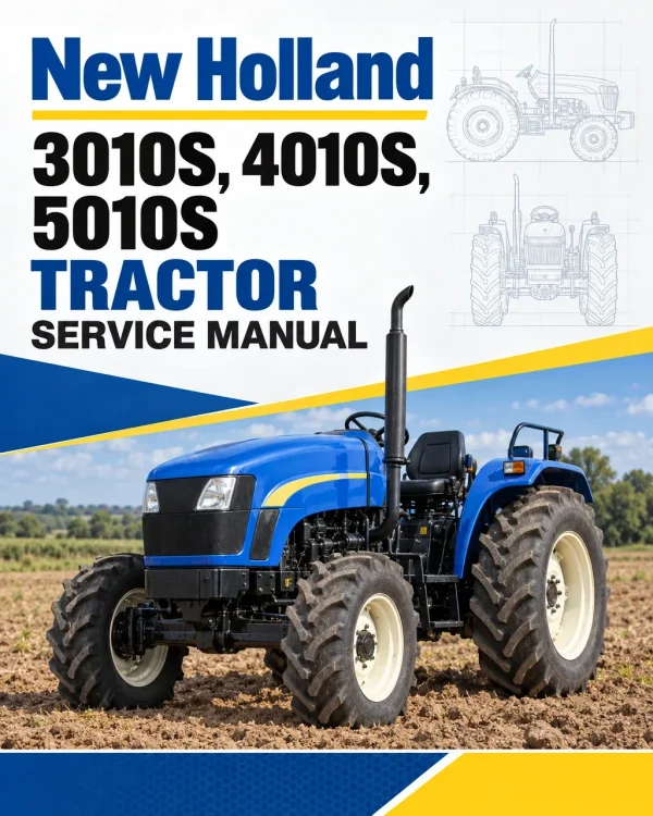 New Holland 3010S, 4010S, 5010S Tractor Service Manual