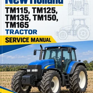 New Holland TM115, TM125, TM135, TM150, TM165 Tractor Service Manual New Holland TM115, TM125, TM135, TM150, TM165 Tractor Service Manual