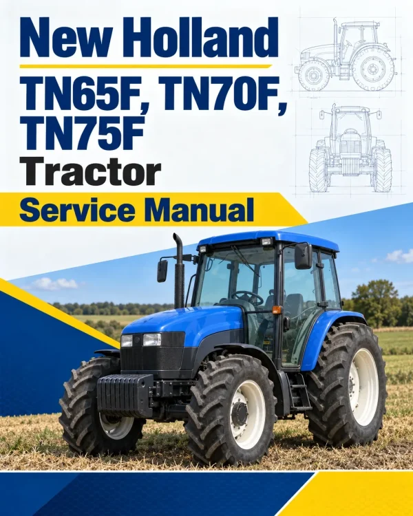 New Holland TN65F, TN70F, TN75F Tractor Service Manual New Holland TN65F, TN70F, TN75F Tractor Service Manual