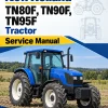 New Holland TN80F, TN90F, TN95F Tractor Service Manual New Holland TN80F, TN90F, TN95F Tractor Service Manual