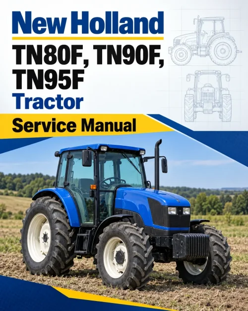 New Holland TN80F, TN90F, TN95F Tractor Service Manual