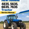 New Holland 4835, 5635, 6635, 7635 Tractor Service Manual