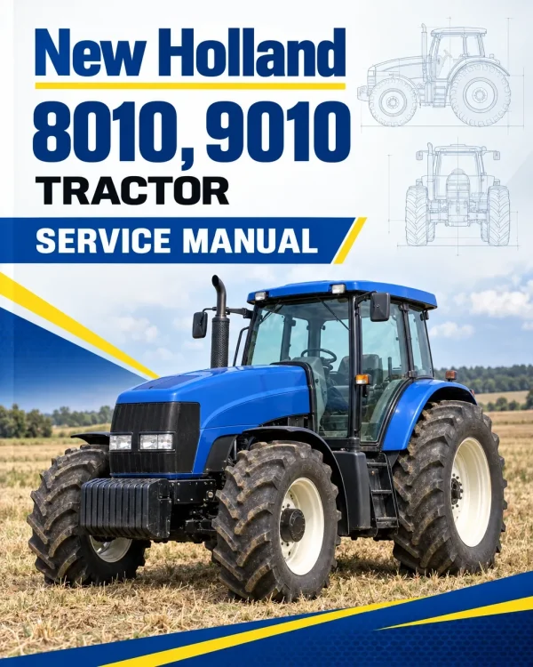 New Holland 8010, 9010 Tractor Service Manual New Holland 8010, 9010 Tractor Service Manual