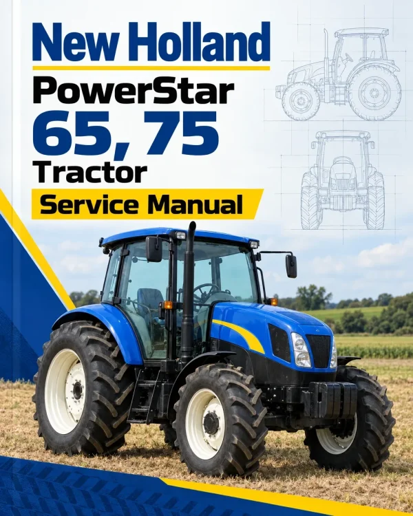 New Holland PowerStar 65, 75 Tractor Service Manual New Holland PowerStar 65, 75 Tractor Service Manual