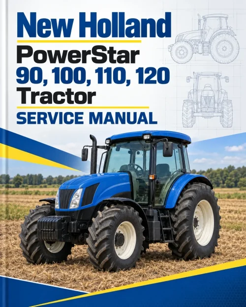 New Holland PowerStar 90, 100, 110, 120 Tractor Service Manual New Holland PowerStar 90, 100, 110, 120 Tractor Service Manual